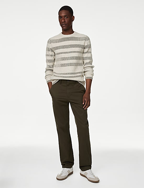 Striped Crew Neck Jumper