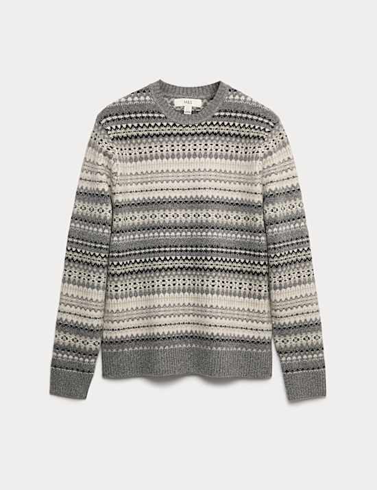 Fair Isle Crew Neck Jumper