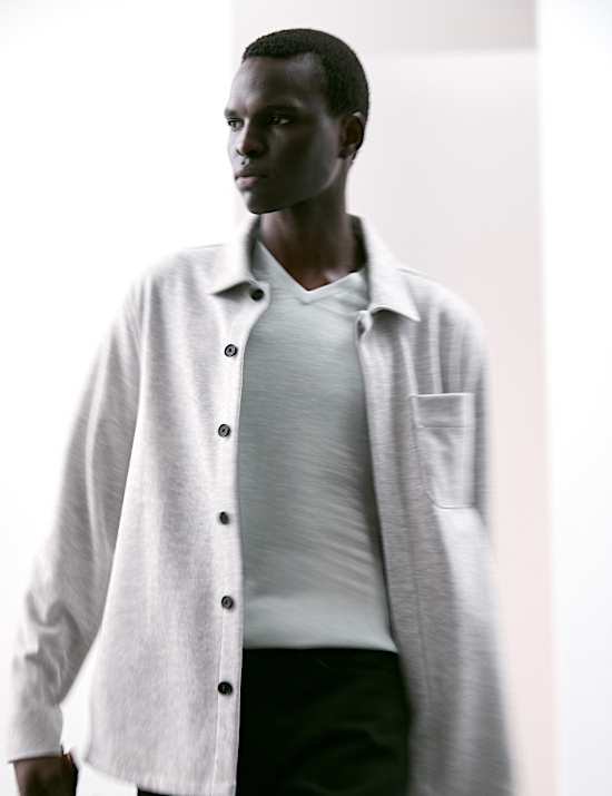 Pure Extra Fine Merino Wool V-Neck Jumper