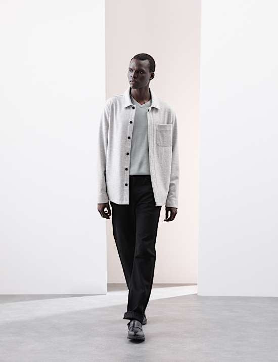 Pure Extra Fine Merino Wool V-Neck Jumper