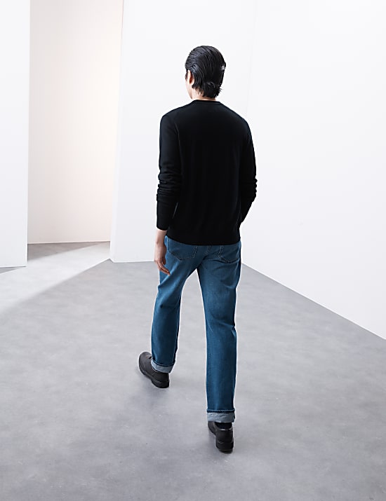 Pure Extra Fine Merino Wool V-Neck Cardigan