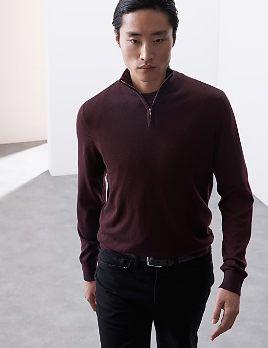 Lot de 2 Pulls pure laine m&eacute;rinos extra-fine