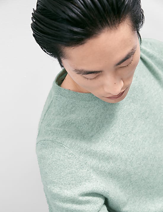 Pure Cashmere Crew Neck Jumper