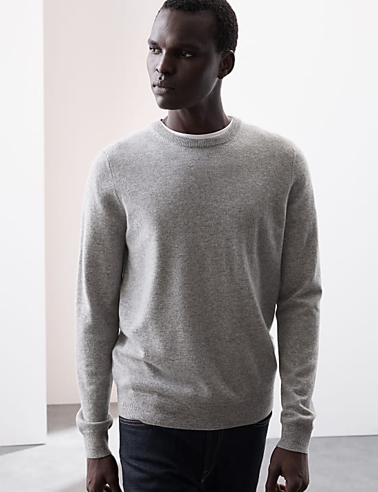 Pure Cashmere Crew Neck Jumper