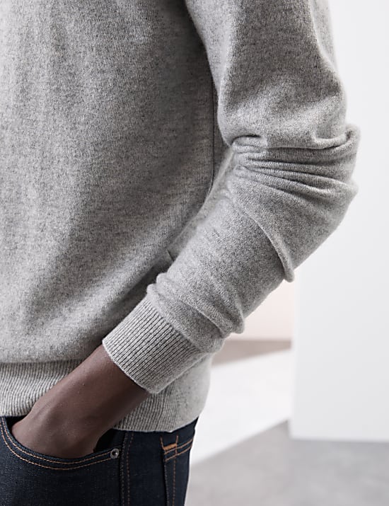 Pure Cashmere Crew Neck Jumper