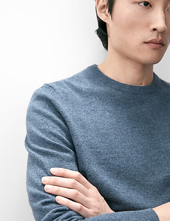 Pure Cashmere Crew Neck Jumper