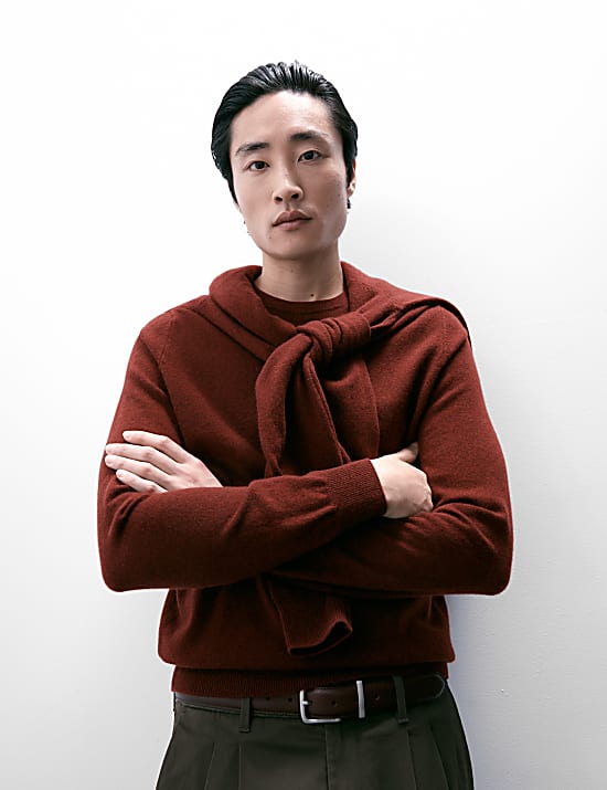 Pure Cashmere Crew Neck Jumper