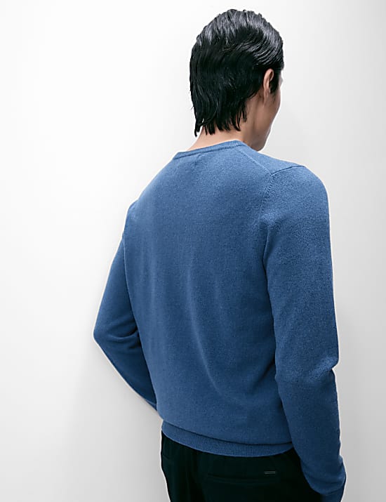 Pure Cashmere V-Neck Jumper