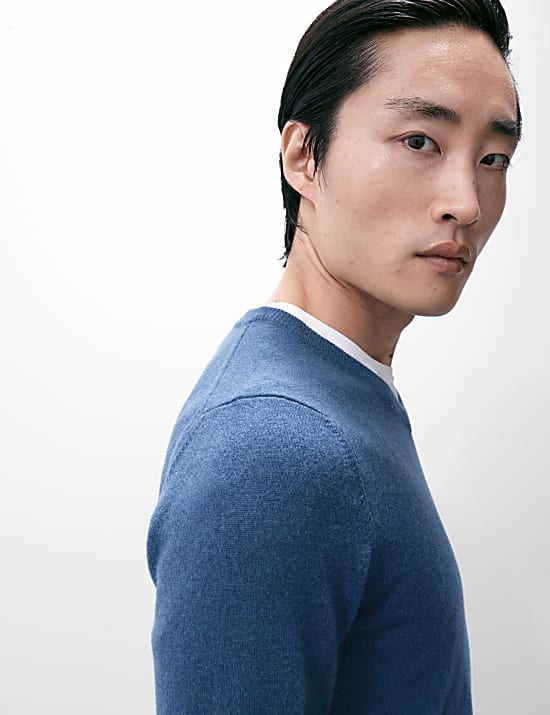 Pure Cashmere V-Neck Jumper