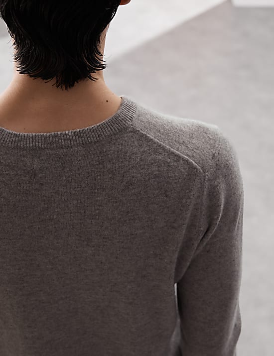 Pure Cashmere V-Neck Jumper