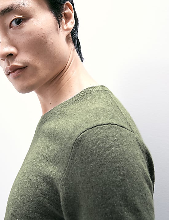 Pure Cashmere V-Neck Jumper