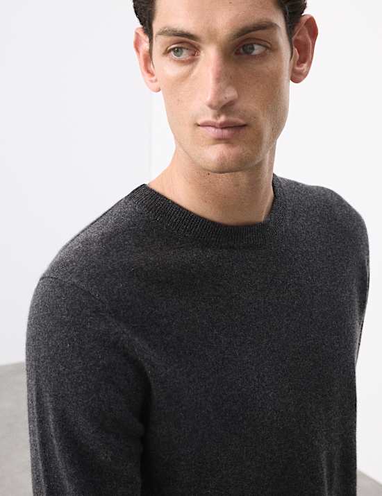 Pure Cashmere Crew Neck Jumper