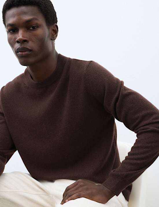 Pure Cashmere Crew Neck Jumper