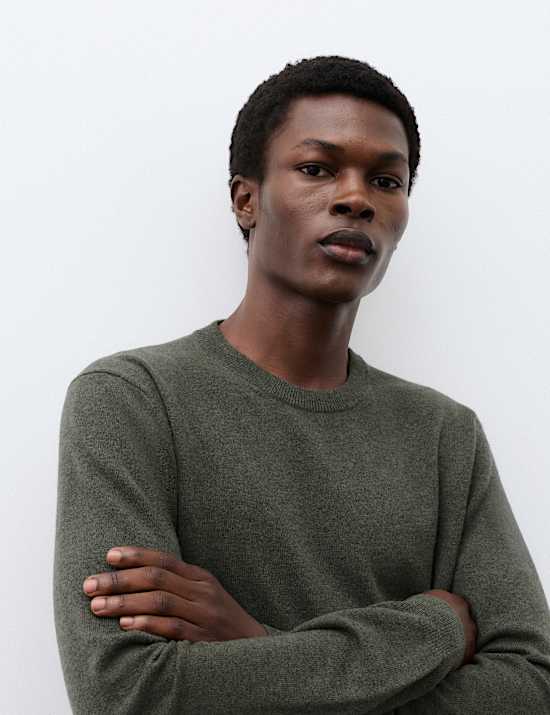 Pure Cashmere Crew Neck Jumper