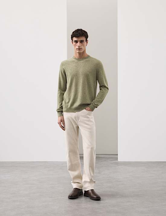 Pure Cashmere Crew Neck Jumper