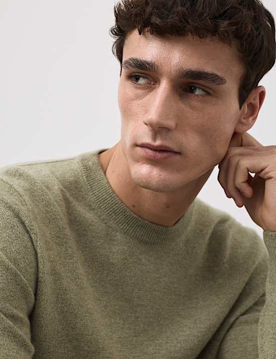 Pure Cashmere Crew Neck Jumper