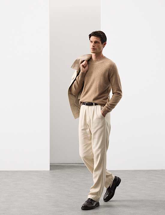 Pure Cashmere Crew Neck Jumper