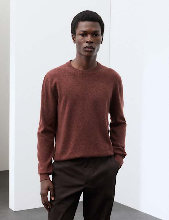 Pure Cashmere Crew Neck Jumper