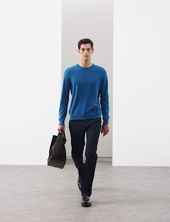 Pure Cashmere Crew Neck Jumper