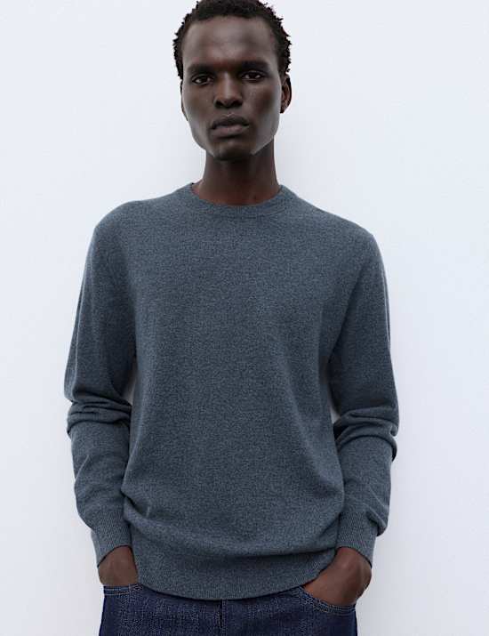 Pure Cashmere Crew Neck Jumper