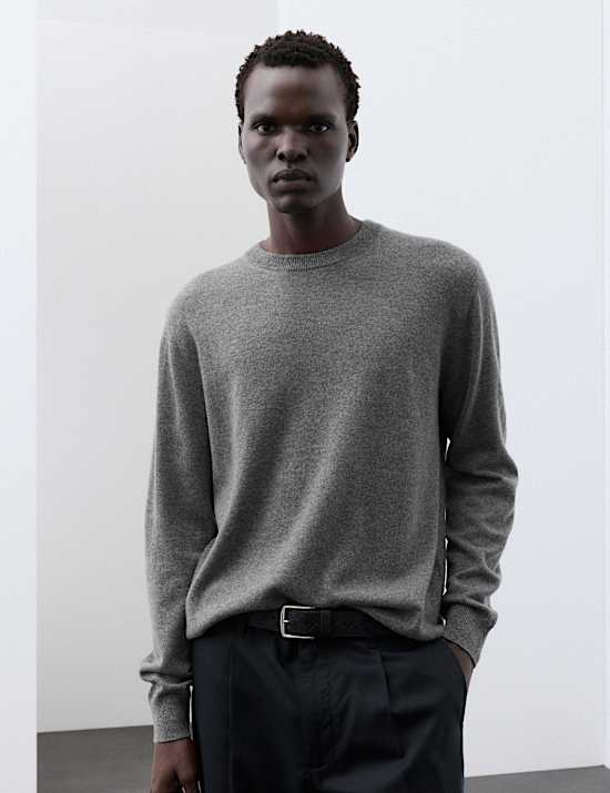 Pure Cashmere Crew Neck Jumper