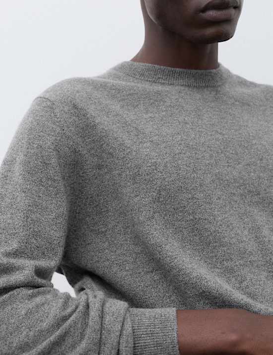 Pure Cashmere Crew Neck Jumper