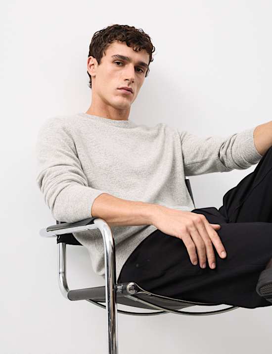 Pure Cashmere Crew Neck Jumper