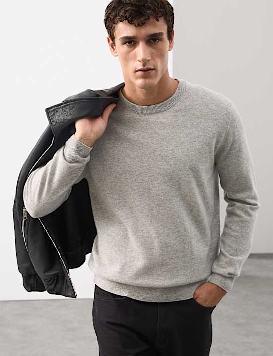 Pure Cashmere Crew Neck Jumper