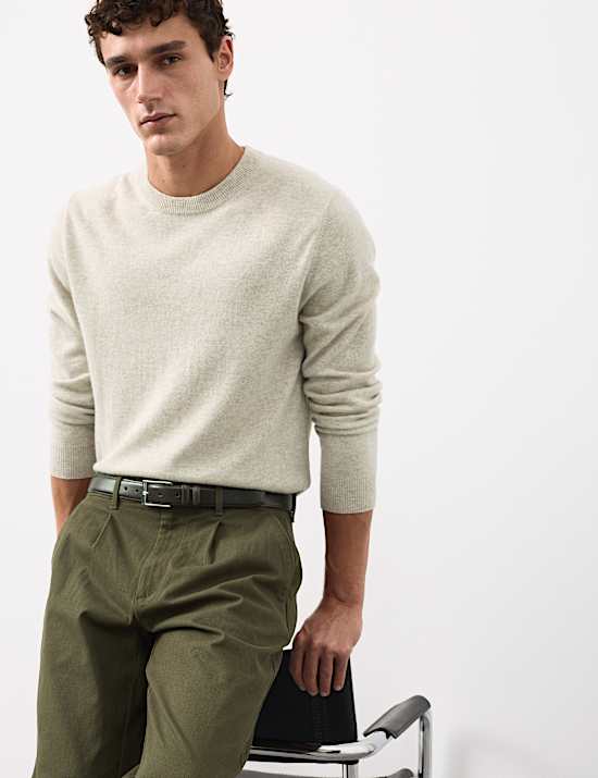 Pure Cashmere Crew Neck Jumper