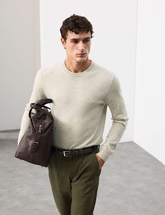 Pure Cashmere Crew Neck Jumper