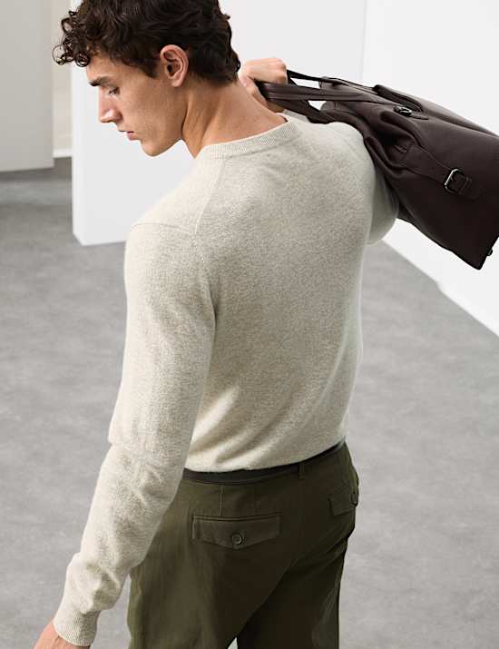 Pure Cashmere Crew Neck Jumper