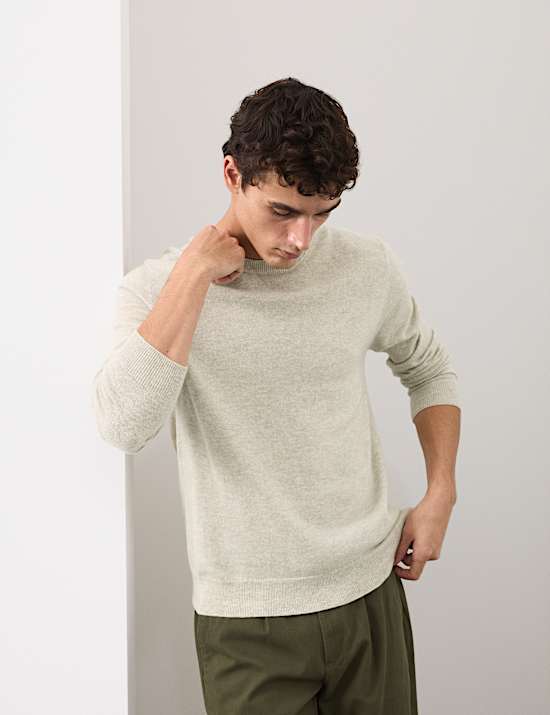 Pure Cashmere Crew Neck Jumper
