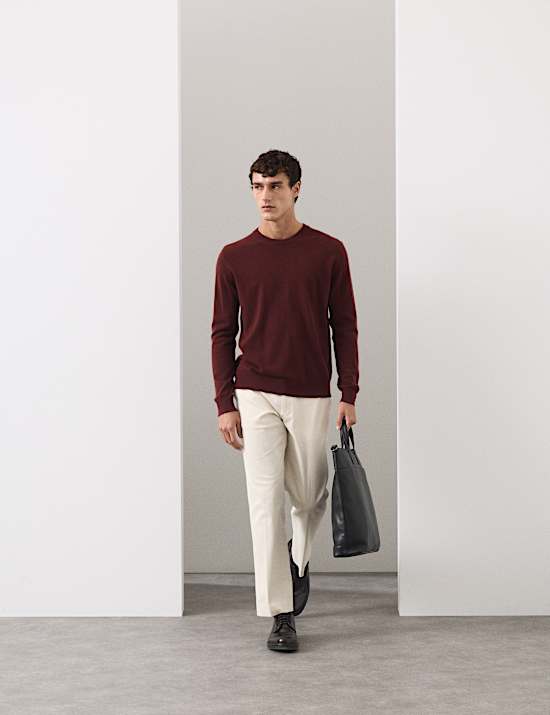 Pure Cashmere Crew Neck Jumper