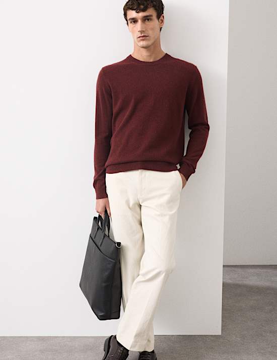 Pure Cashmere Crew Neck Jumper