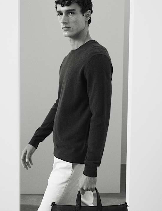 Pure Cashmere Crew Neck Jumper