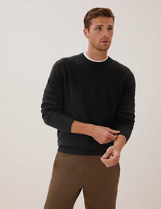Pure Cashmere Crew Neck Jumper