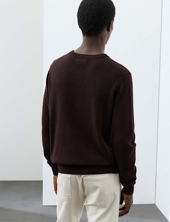 Pure Cashmere V-Neck Jumper