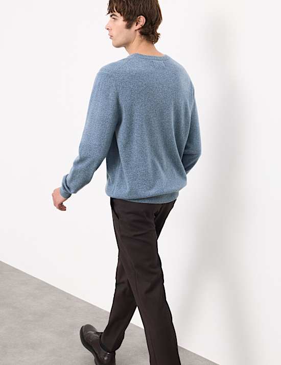 Pure Cashmere V-Neck Jumper