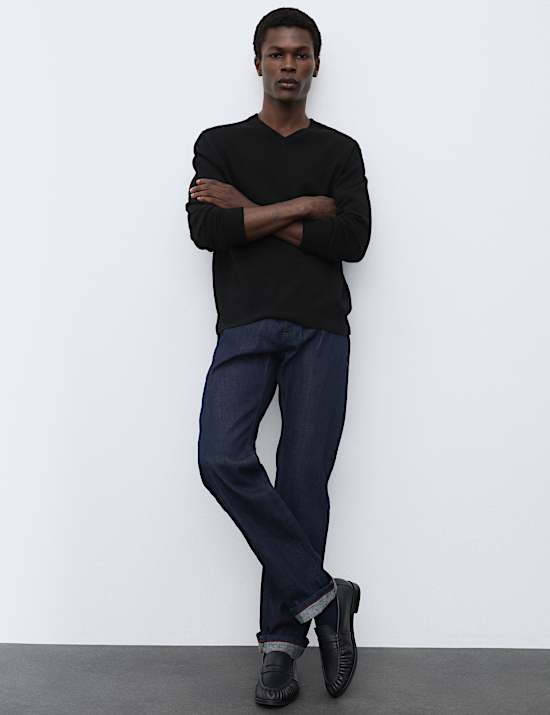 Pure Cashmere V-Neck Jumper