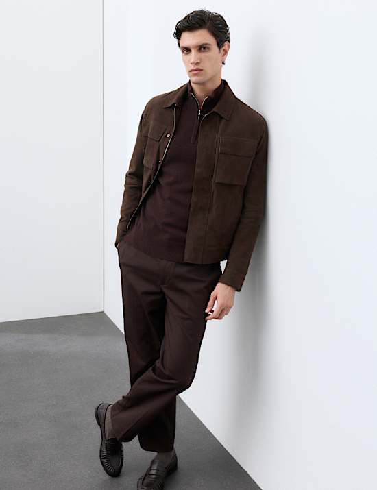 Pure Cashmere Half Zip Jumper