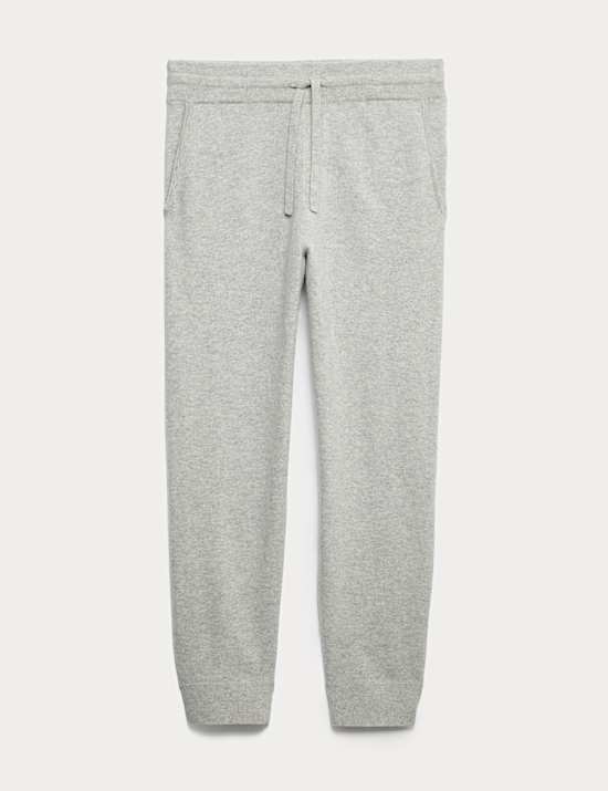 Pure Cashmere Knitted Joggers