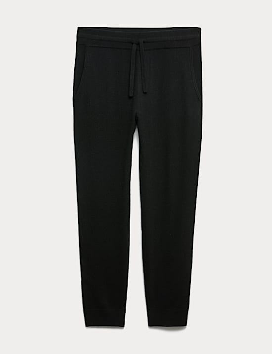 Pure Cashmere Knitted Joggers