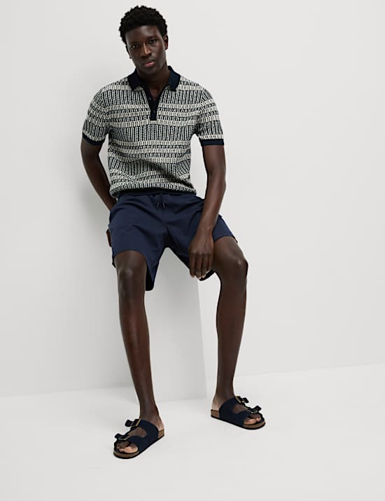 Proužkovan&eacute; pleten&eacute; polotriko ze 100% bavlny