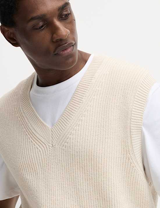 Maillot de corps en maille 100 % coton côtelé