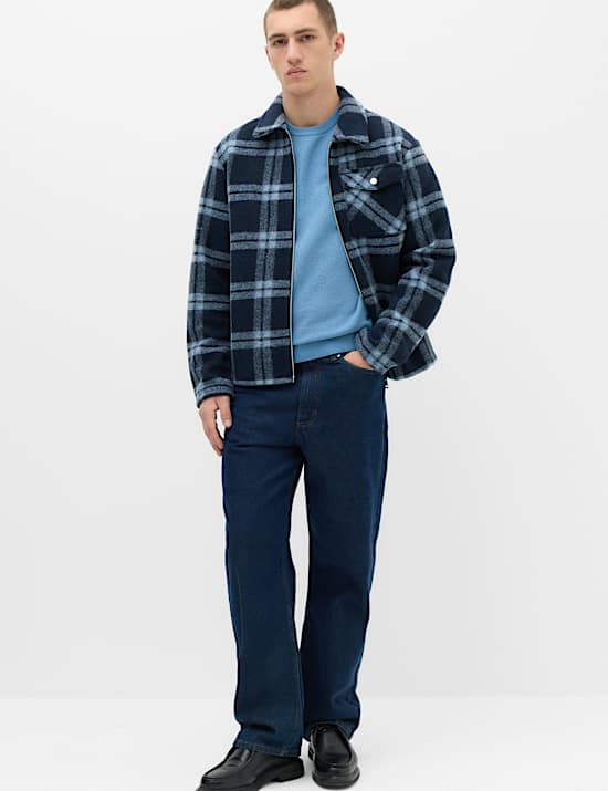 Cotton Rich Textured Knitted T-Shirt
