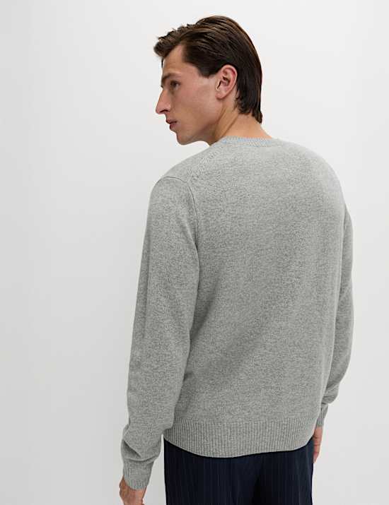 Pure Lambswool Crew Neck Jumper
