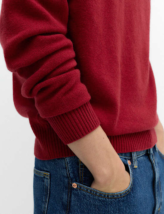 Pure Lambswool Crew Neck Jumper