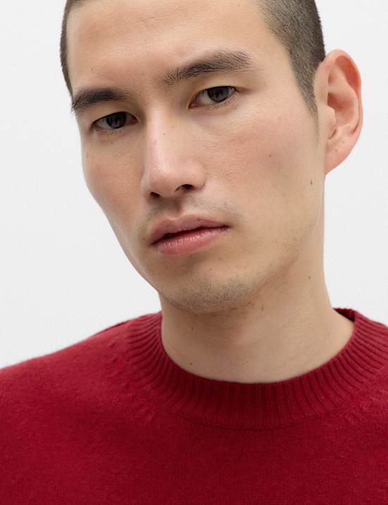 Pure Lambswool Crew Neck Jumper