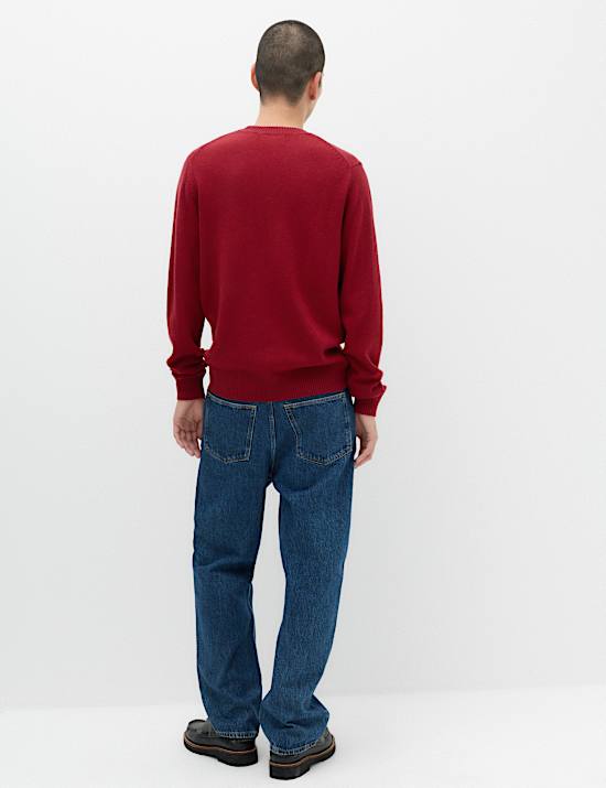 Pure Lambswool Crew Neck Jumper