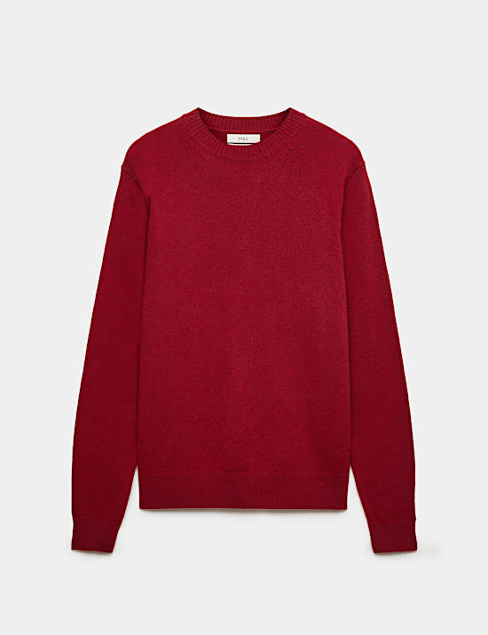 Pure Lambswool Crew Neck Jumper